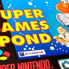 SNES Super James Pond Boxed