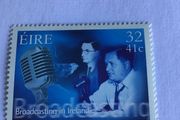 2001 Irish stamp - Irish Broadcasting - Michael OHehir