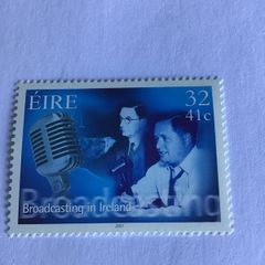 2001 Irish stamp - Irish Broadcasting - Michael OHehir