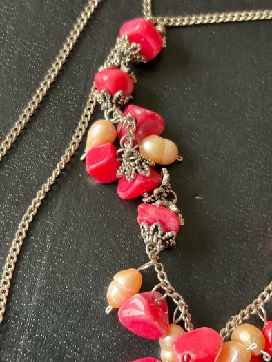 silver necklace