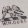 W.h.goss Old Milk Jug Souvenir From Bangor Cathedral Image 8