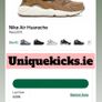 Nike Air Huarache OG Flax Cream Brown Image 5