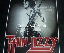 Thin Lizzy Repro Concert Poster Ulster Hall Belfast 1978