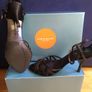 Vintage KAREN MILLEN Black Strappy Sandals 39.5 Image 2