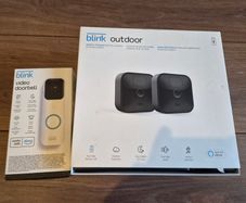 Blink Smart Home Security System - Video Doorbell plus 2 Outdoor Cameras plus Sync Module 2
