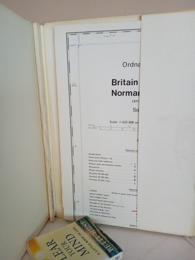 Britain Before the Norman Conquest (Ordnance Survey) Published by the Director General of the Ordnance Survey, Southampton (GT448)