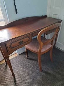 Desk and chair
