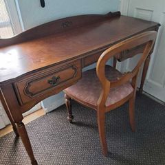 Desk and chair