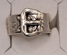 Vintage sterling silver ring size L