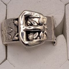 Vintage sterling silver ring size L
