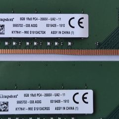 Kingston DDR4 2x8GB