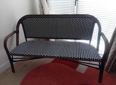 Dunnes woven bench excellent condition