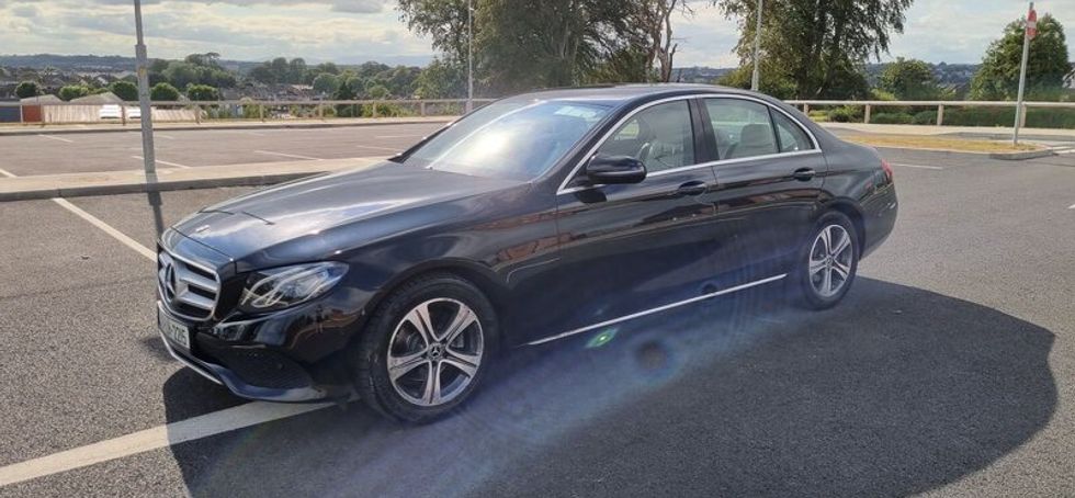 Cream Leather Mercedes-benz E-class 2017