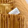 french mustard yellow La Redoute corduroy large curtain set Image 2