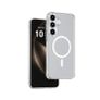 MagSafe Crystal Clear Case for Samsung Galaxy S25, S25 Plus, S25 Ultra with PC Hybrid Technology, Comfortable Grip, Magnets, Anti Scratch - Clear Image 3