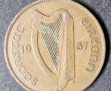Ireland 1937 Penny 1d