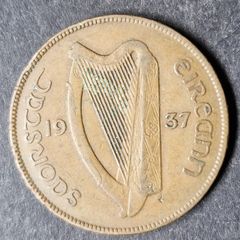 Ireland 1937 Penny 1d