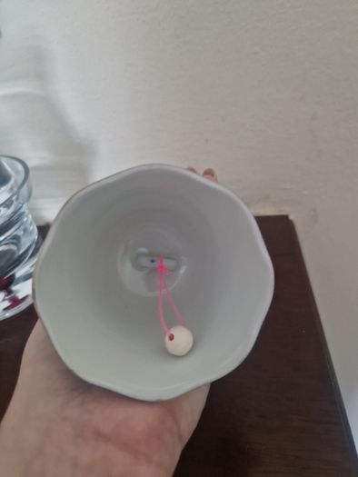 vintage ceramic bell