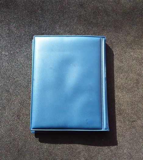 Genuine Collecta Blue Mini Coin Wallet / Pocket Album (Used)
