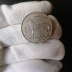 1959 Ireland Half Crown Coin