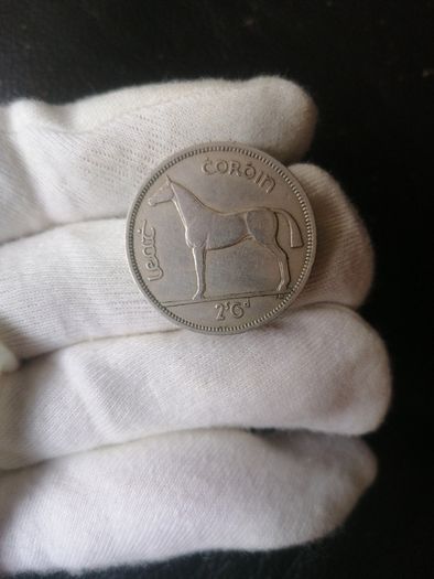 1959 Ireland Half Crown Coin