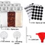 25pcs Spice jars organizer Kitchen spice rack seasoning pots set salt and pepper spice tools bottle Image 5