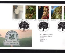 1995 Great Britain The 100th Anniversary of the National Trust Commemorative Stamps Addressed First Day Cover (FDC)