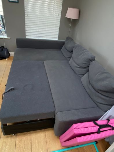 Corner Sofa Bed with Storage