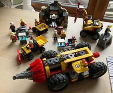 LEGO City 60184, 60185, 60186 Mining Sets