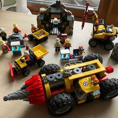 LEGO City 60184, 60185, 60186 Mining Sets