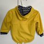 Yellow Raincoat with Hood 12-18m Image 2