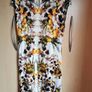 NEW - Karen Millen Pansy Mirror Design Jersey Dress UK 16 Image 4