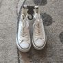 White Converse type shoes - Brand New size 7 Image 2