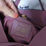 Pastel Pink Coach Handbag Image 2