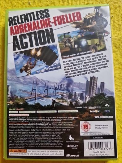 Just Cause 2  Xbox360 Games Original