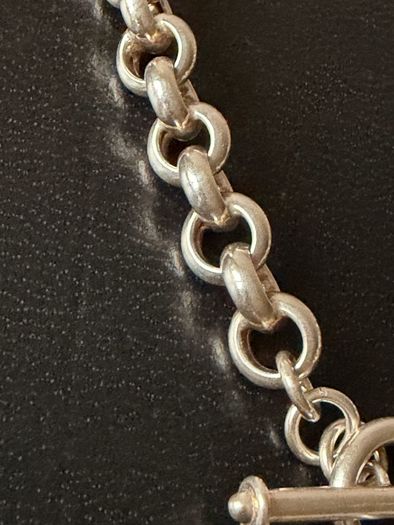 silver necklace