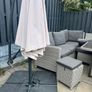 garden parasol and base Image 6