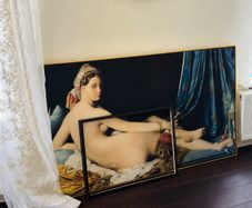 Large Classical Art Canvas  Framed