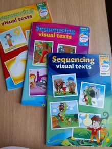 Sequencing texts by Prim Ed x3