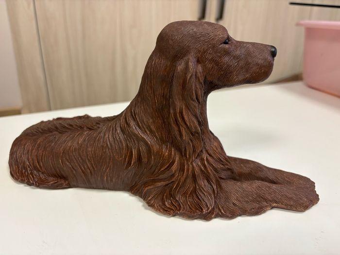 Vintage Sandicast Large Irish Setter Figurine - Dog Statue