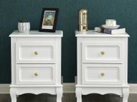 main image for ad Set Of Two Bedside Lockers White