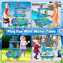 3/4 Tier Kids Sand And Water Table, 3-in-1 Sensory Play Table Image 10