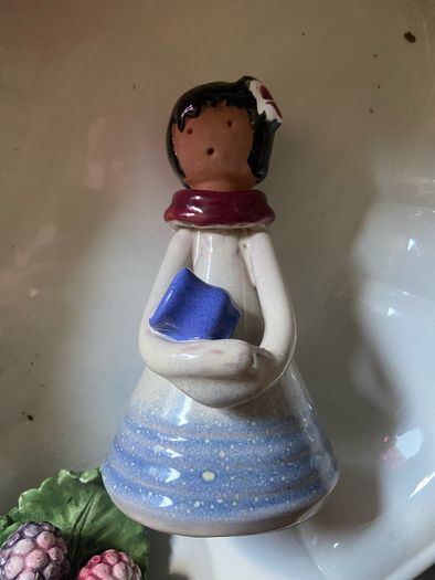 Vintage Redware Folk Art Pottery Made in Spain Gifts for Redware Collector Gifts Home Decor