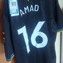 New Man Utd. Third Soccer Jersey Kids size 13-14yrs Image 2