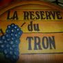 Wine rack Wooden Storage Box Crate Hand Painted. Vintage Image 10