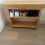 Vintage Style Shoe Bench Image 2