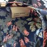 Navy blue floral blouse Size M Uk 12 includes postage Image 5