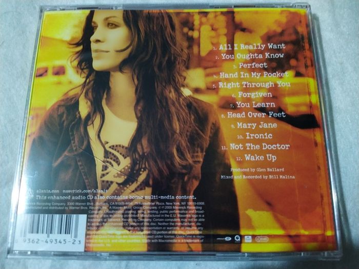 Alanis Morrisette - Jagged Little Pill Cd