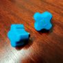 M6 Thumbscrews (Blue) Set of 2 Image 2