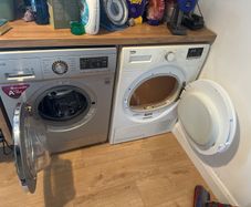 washing machine and tumble dryer